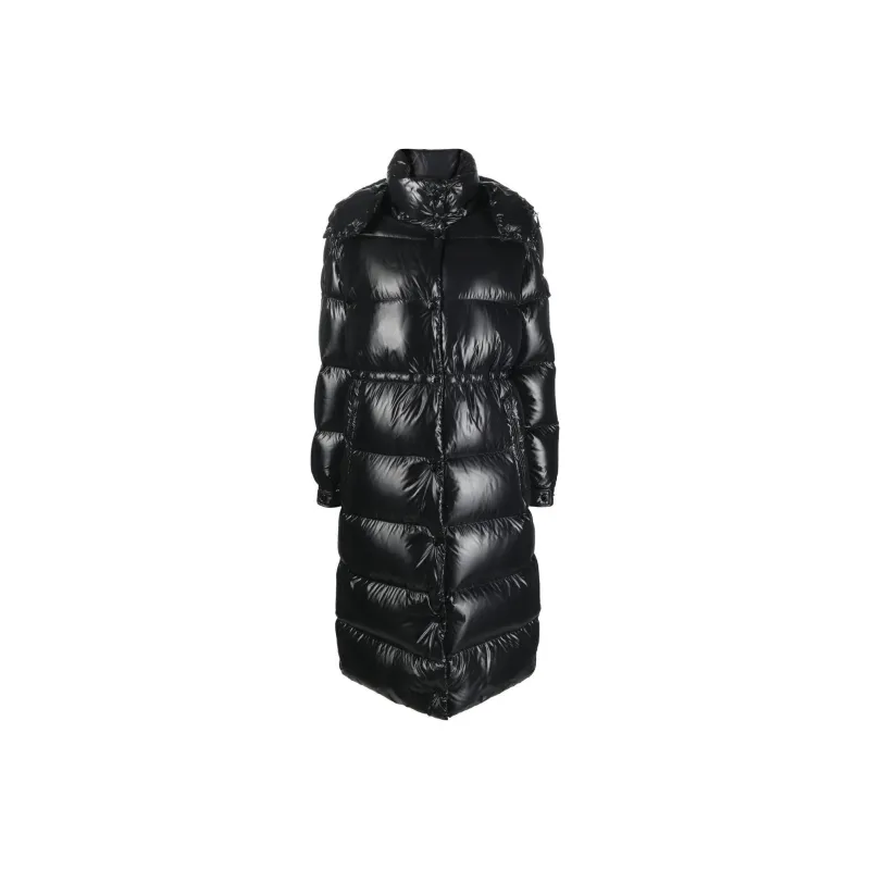 Moncler Cavettaz Hooded Long Padded Jacket-0