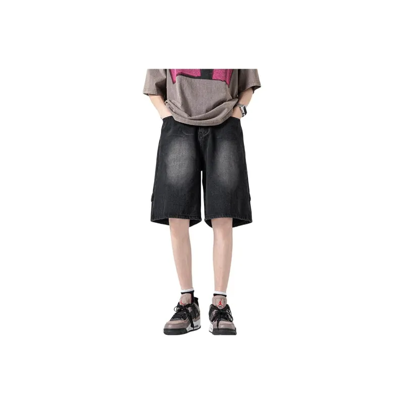 DARK HORSE Denim Shorts Unisex-7
