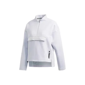 Adidas Sweatshirt Women's Light Gray