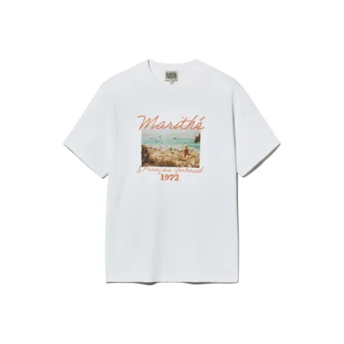 MARITHE FRANCOIS GIRBAUD SS25 T Shirt Unisex White
