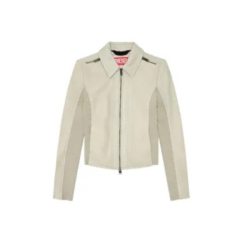 DIESEL SS24 Jackets Coats Women's Light Brown
