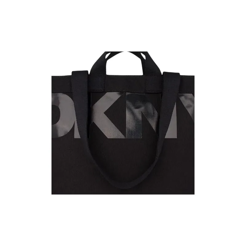 DKNY Logo Tote Bag-4