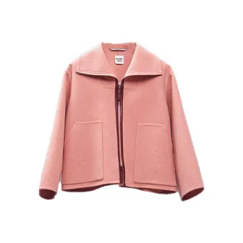HERMES Jackets Women's Quartz Pink
