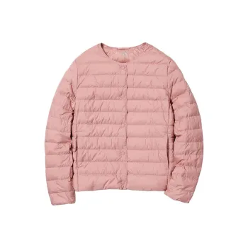 UNIQLO Down Jacket Women's Peach Pink