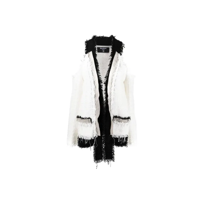BALMAIN Boucle Knit Jacket-0