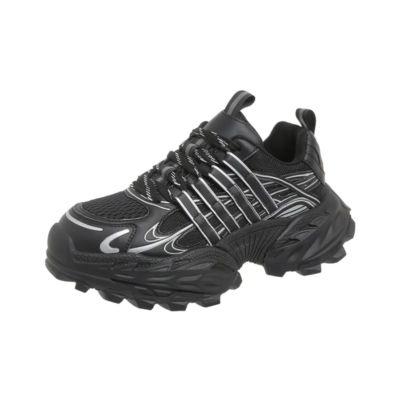 The Mystery Of Glamour Cushioning, Breathable, Height Increasing Low Top Chunky Sneakers Women's-0