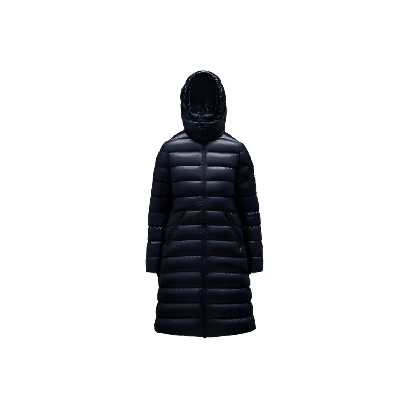 Moncler Moka Series Down Jacket Women's Dark Blue-0