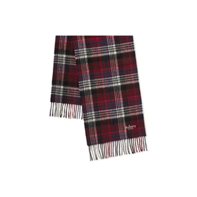 Mulberry Knit Scarves Women's Marine Blue-1