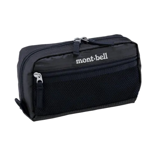 MONTBELL Nylon Toiletry Bag Small Size Unisex Black