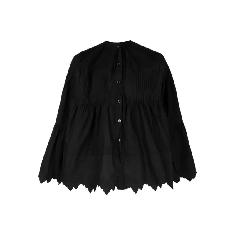 NATASHA ZINKO Front Tie fastening Detail Blouse-0