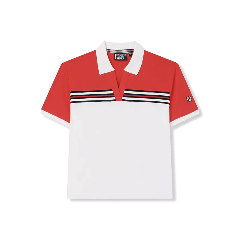 FILA Polo Shirts Women's Legend Red-0