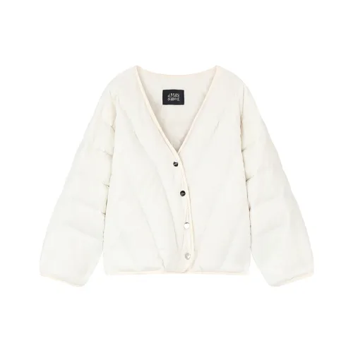 ELF SACK Down Jackets Women's Full Hall White Jade Color