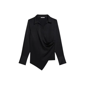 Helmut Lang Long Sleeved Wrap Shirt