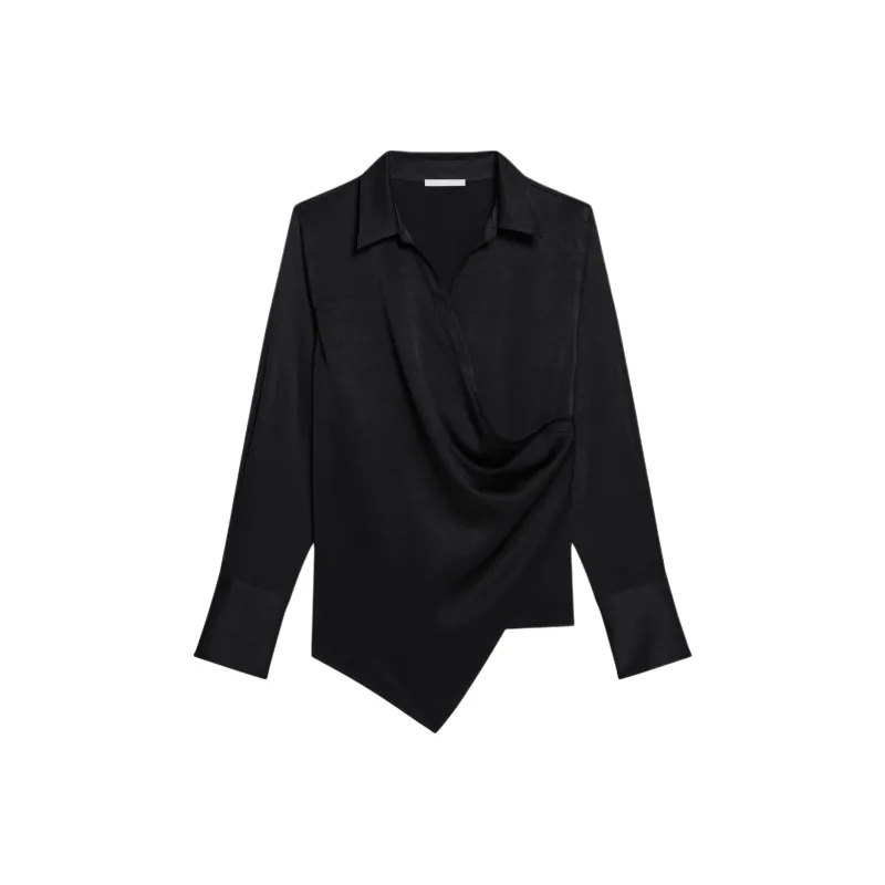 Helmut Lang Long Sleeved Wrap Shirt-0