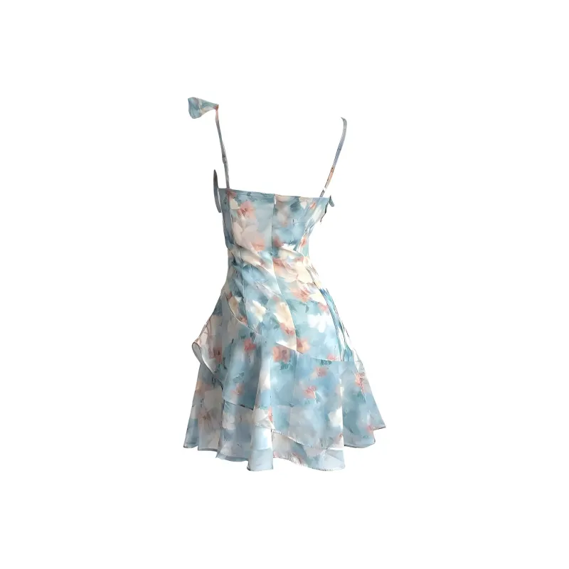 TENNE GIRL Slip Dress Women's Oil Green-1