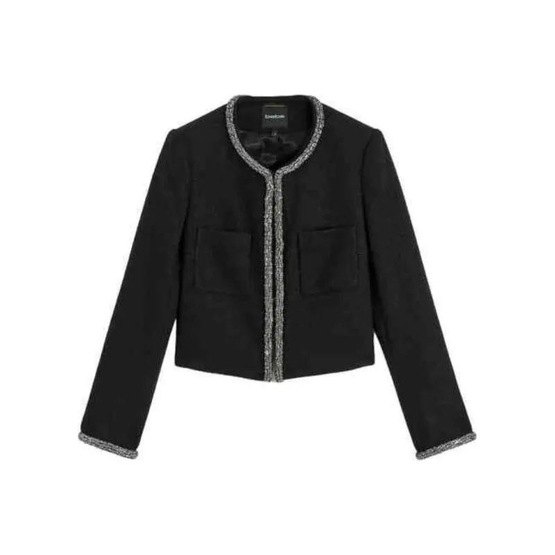 Bebe FW24 Jackets Coats Women's Black-0