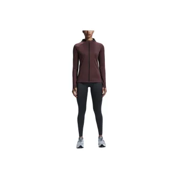 On Climate Zip Hoodie Jackets Coats Women's Mulberry Purple
