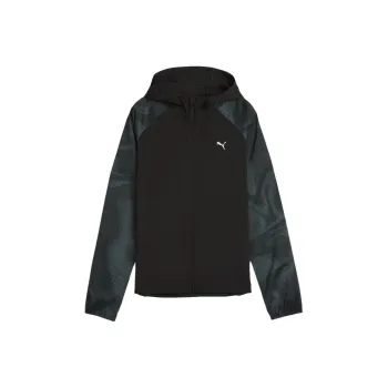 PUMA RUN FAVORITE AOP WOVEN JACKET W Jackets Coats Women's Black