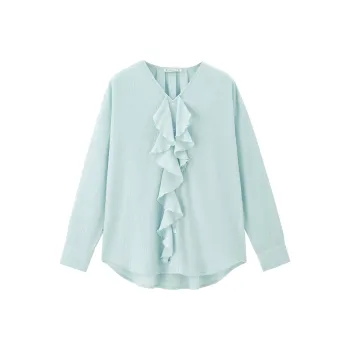 UNIQLO Shirt Women's Light Green