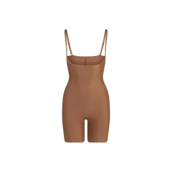 SKIMS BODY CORE SCULPT OPEN BUST MID THIGH BODYSUIT Jumpsuit Women's JASPER/Jasper