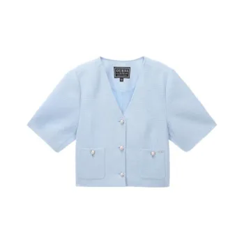 GUESS Jackets Coats Women's Light Blue