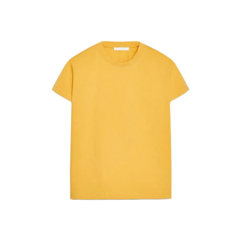 ZARA T Shirts Women's Mustard-0