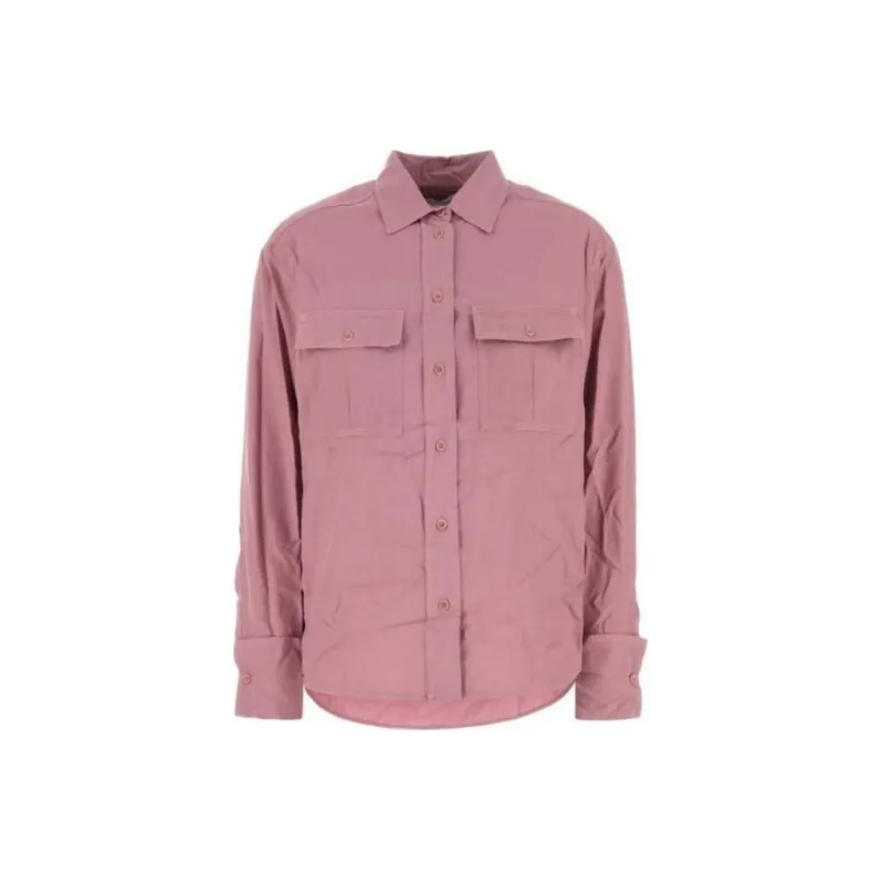 MaxMara Buttoned Long Sleeved Shirt-0