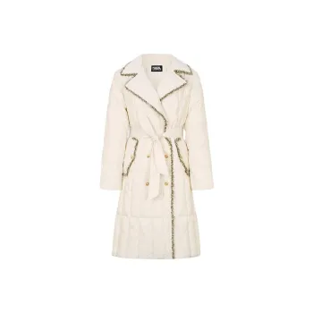 KARL LAGERFELD FW23 Down Jacket Women's Apricot