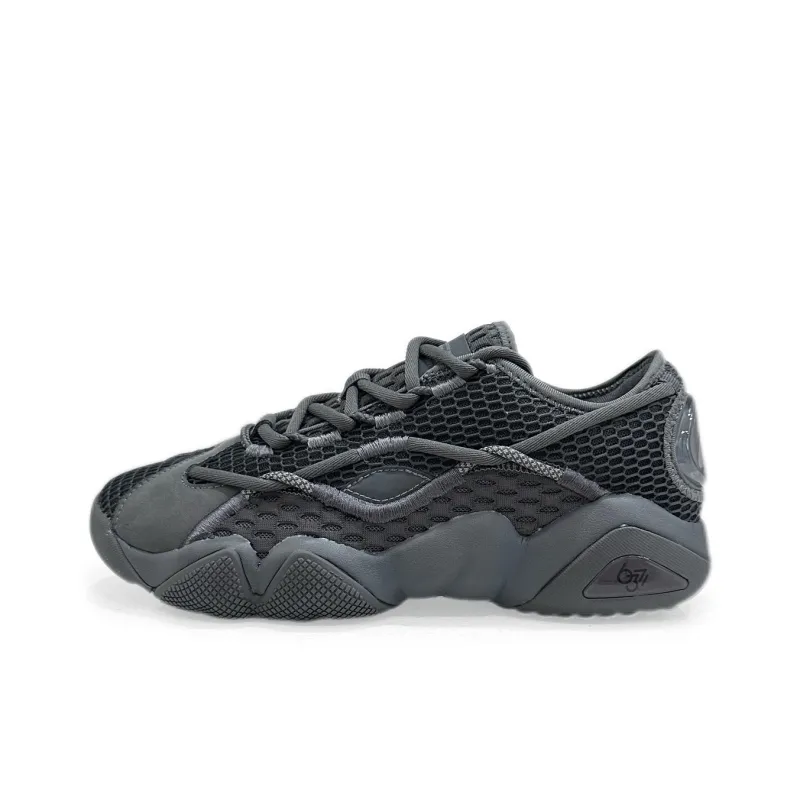PEAK State Pole 6371 Anti Slip And Wear Resistant Coverage Low Top Casual Shoes Men's Black-0
