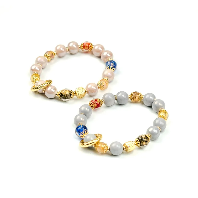 UJAT Colored Glaze Bracelets Unisex-2