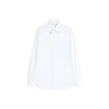 Valentino Embellished Button Up Shirt