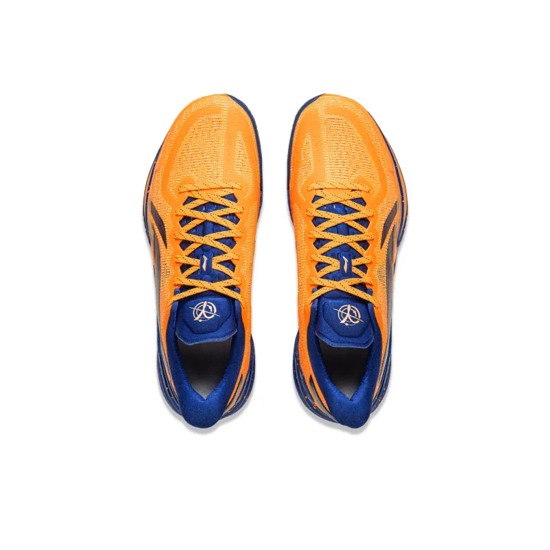 LiNing Gamma Cushioning, Slip Resistant, And Abrasion Resistant Low Top Basketball Shoes Men's Orange-3
