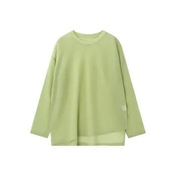 ATUXIU Women's Knitwear Loose Fit Slimming Casual Crew Neck Top Women's