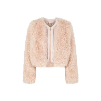 FENDI FW22 Jackets Coats Women's Pink
