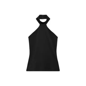 ZARA Tank Tops Women's Black