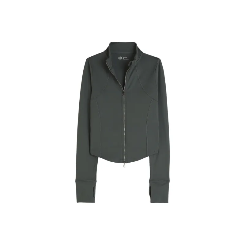 Hollister Jackets Coats Women's Dark Shadow Green-0