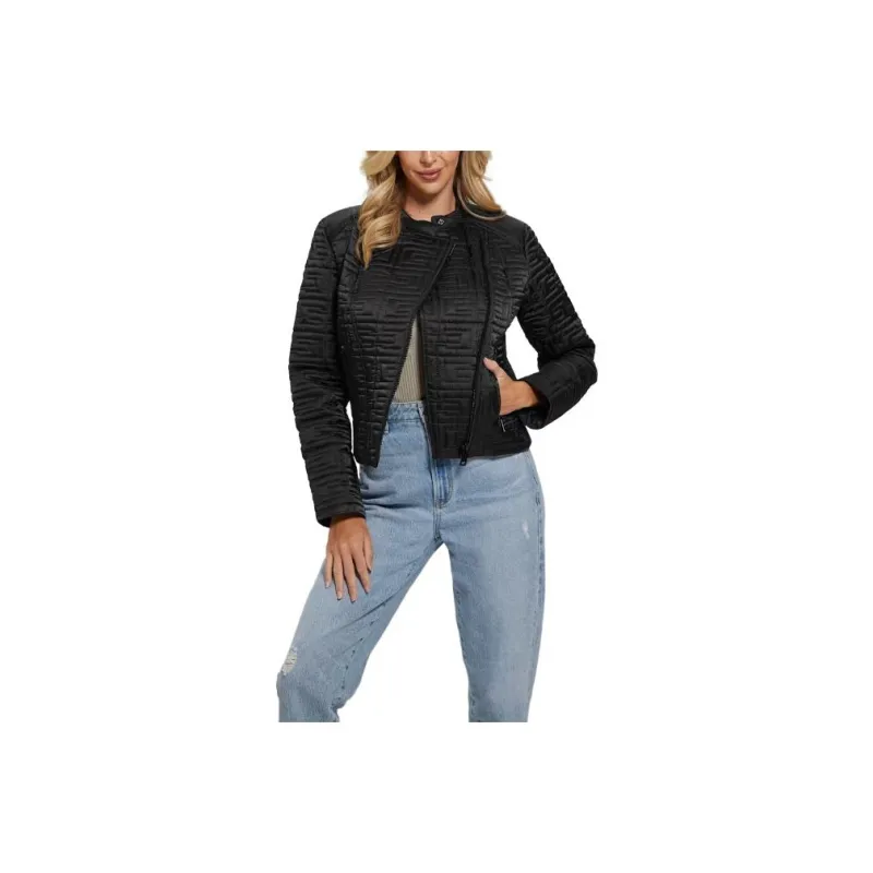 GUESS Jackets Coats Women's Black-0