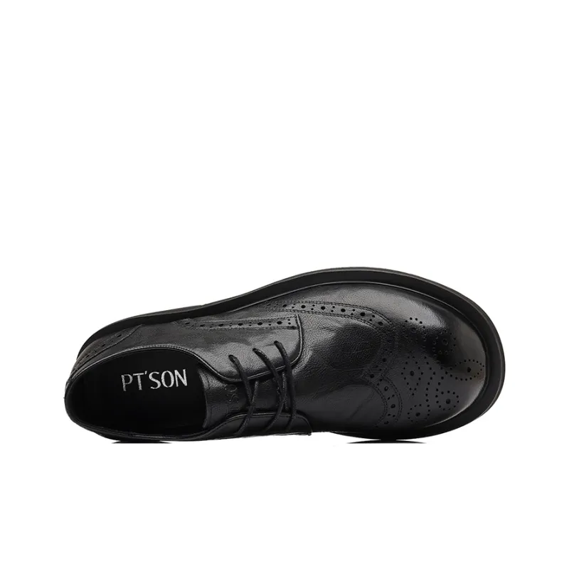 PT'SON Casual Shoes Men's Black-2