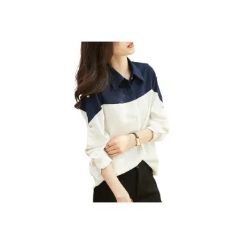 XWI Shirts Women's Blue & White