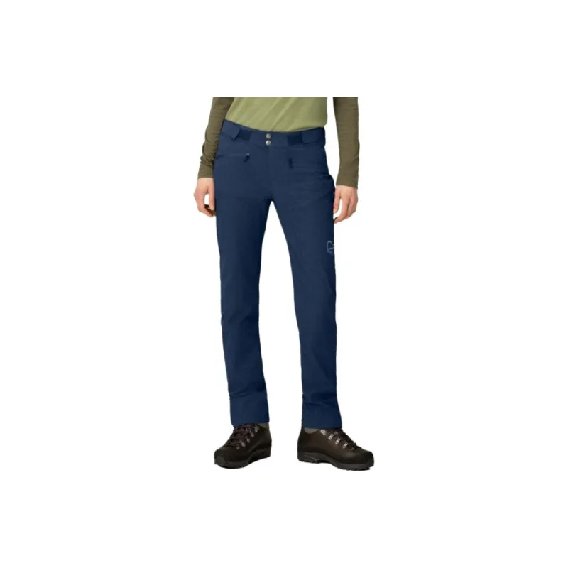 NORRONA Casual Pants Women's Blue-0