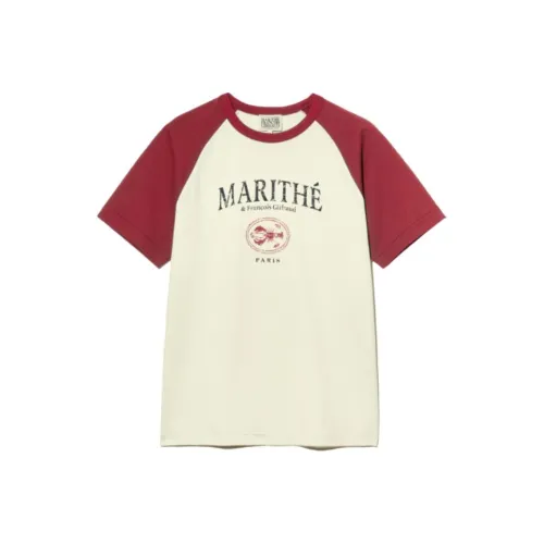 MARITHE FRANCOIS GIRBAUD SS25 T Shirt Unisex Red