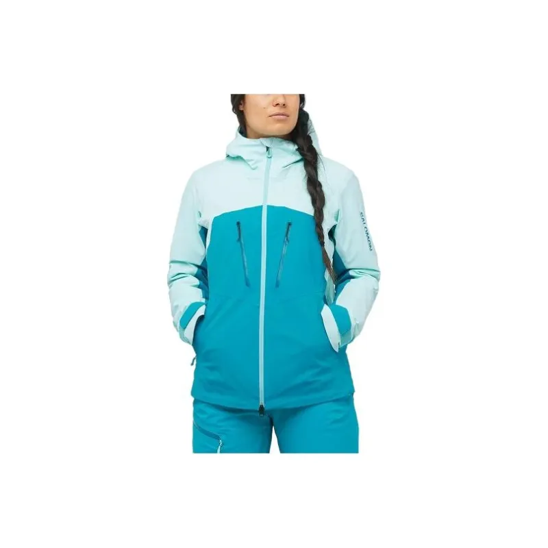 SALOMON Jackets Coats Women's Blue-0