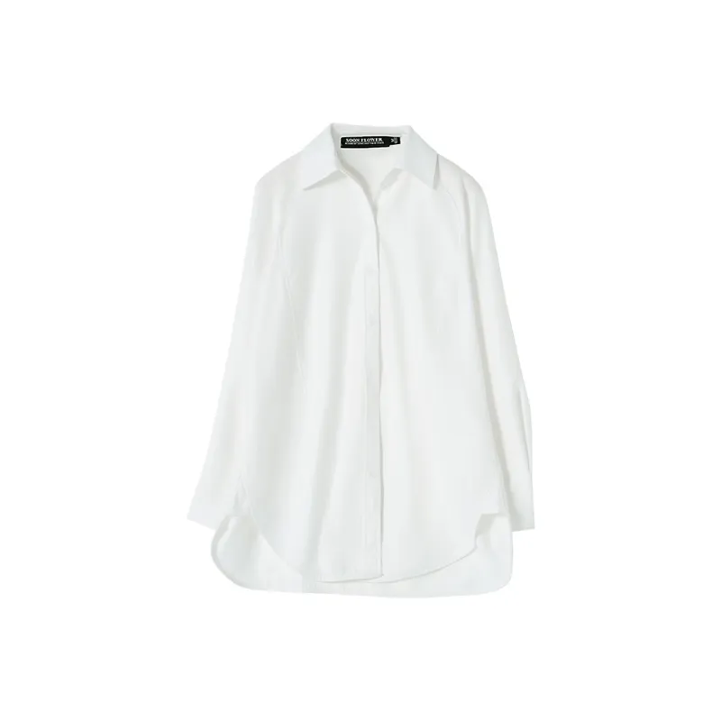 SOON FLOWER Shirt Women's White-0