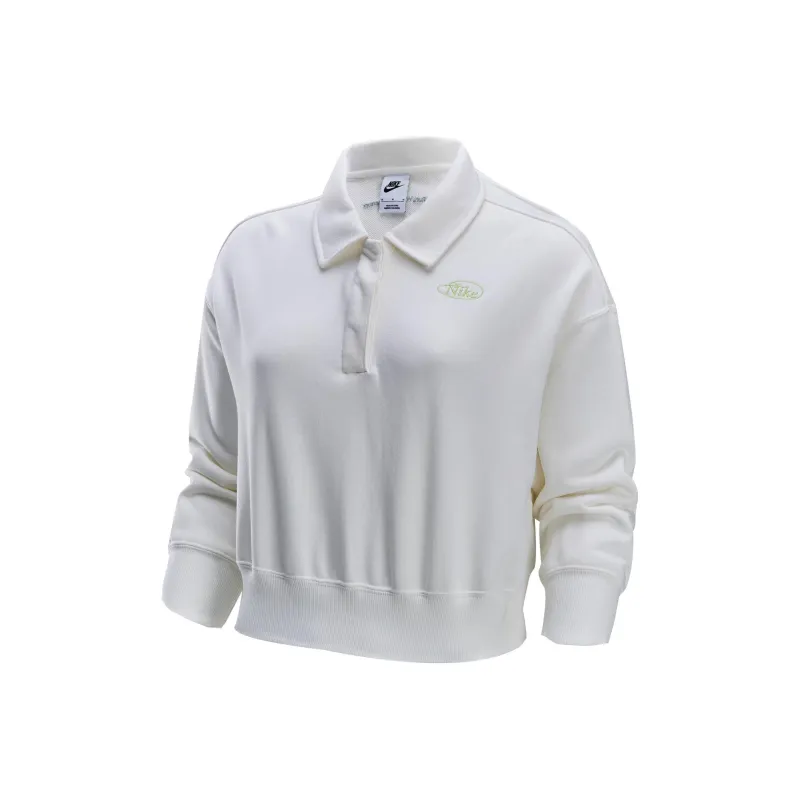 Nike Sportswear Phoenix Fleece NSW PHOENIX Sweatshirt Women's Sail White-0