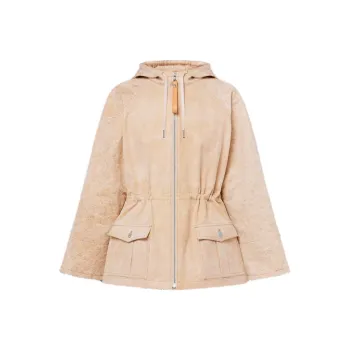 LOUIS VUITTON Monogram Canvas Hooded Parka