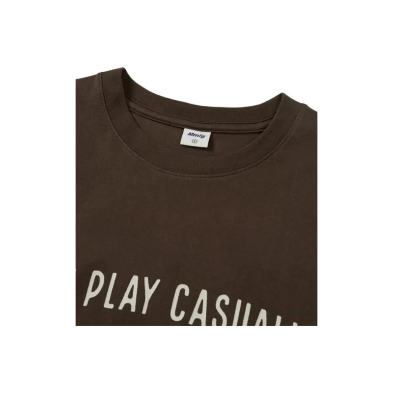 Mmlg T Shirt Unisex Wooden Brown-2
