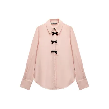 ZARA Shirts Women's Light Pink
