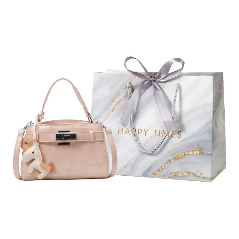 Miss Angel PU One Shoulder Handbag Women's Multicolor-12