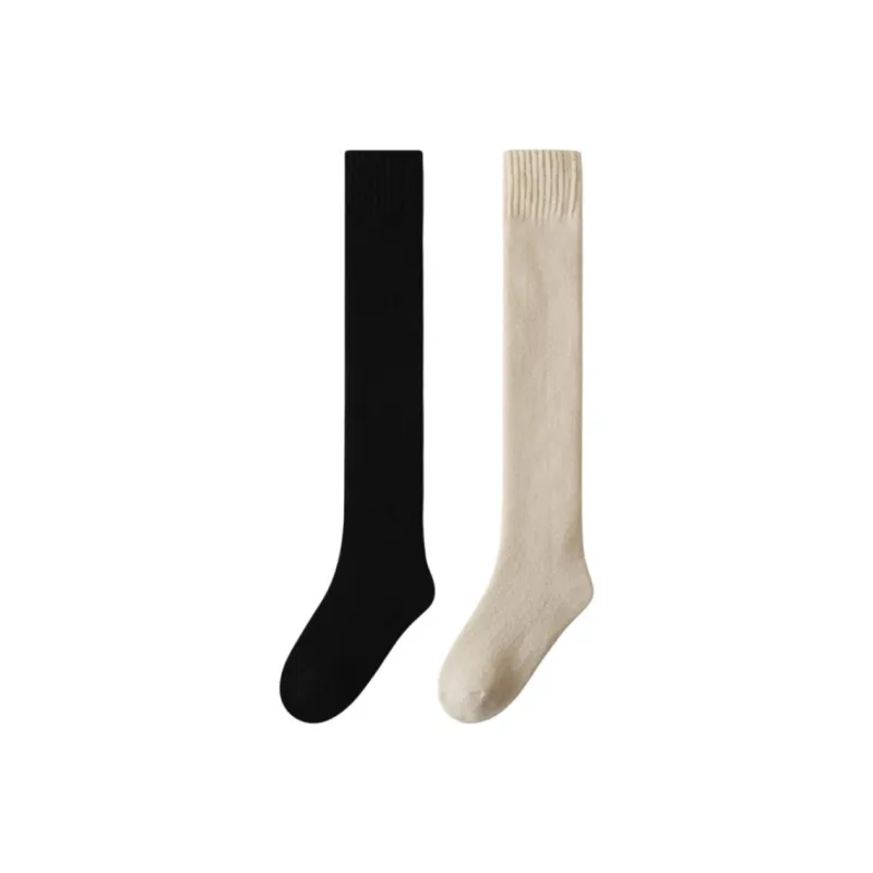 H YXIANG Mid Calf Socks Women's 2 Pack-10