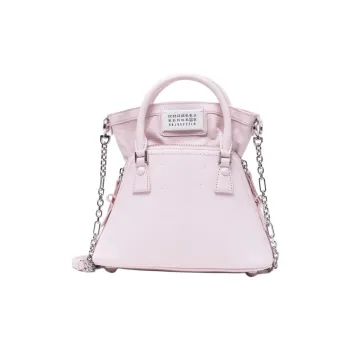 Maison Margiela 5AC Goatskin Shoulder Bag, Crossbody Bag, Handbag Women's Pink